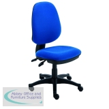 Astin Nesta Operator Chair 2 Lever Upholstered 590x900x1050mm Royal Blue KF77705
