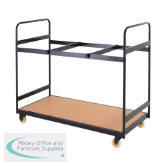 Titan Folding Exam Desk Trolley 25 Capacity 600x1225x1150mm KF78655