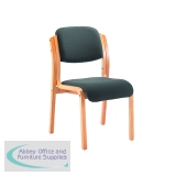 KF78680 - Jemini Wood Frame Side Chair 640x640x845mm Charcoal KF78680