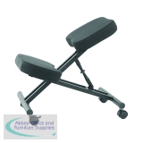 KF78705 - Jemini Kneeling Chair Black 800x200x480mm KF78705