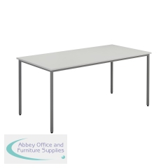 Jemini Rectangular Multipurpose Table 1600x800x730mm White KF79026