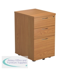 Jemini 3 Drawer Under Desk Pedestal Nova Oak KF79874