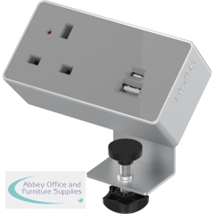 Astin Nexus On Desk Power Bundle 590x900x1050mm Grey KF800020