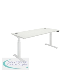 Polaris Dual Motor Sit/Stand Desk 1800x800 White/White KF800145
