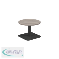 Jemini Origin 600mm Low Table Grey Oak/Black KF800165