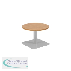 Jemini Origin 600mm Low Table Nova Oak/Silver KF800176