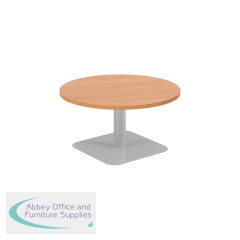 Jemini Origin 800mm Low Table Beech/Silver KF800179