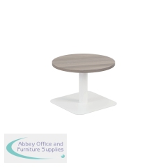 Jemini Origin 600mm Low Table Grey Oak/White KF800186