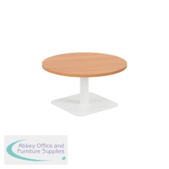 Jemini Origin 800mm Low Table Beech/White KF800189