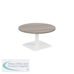 Jemini Origin 800mm Low Table Grey Oak/White KF800191