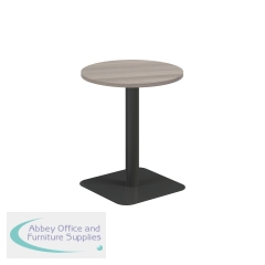 Jemini Origin 600mm Mid Table Grey Oak/Black KF800196