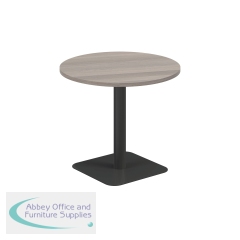 Jemini Origin 800mm Mid Table Grey Oak/Black KF800202