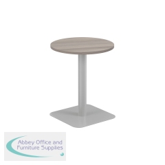 Jemini Origin 600mm Mid Table Grey Oak/Silver KF800207