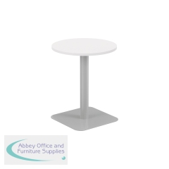 Jemini Origin 600mm Mid Table White/Silver KF800209