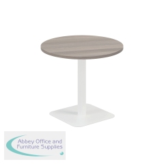 Jemini Origin 800mm Mid Table Grey Oak/White KF800222