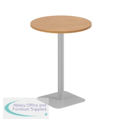 Jemini Origin 800mm High Table Nova Oak/Silver KF800361