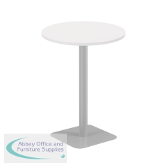 Jemini Origin 800mm High Table White/Silver KF800362