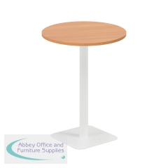Jemini Origin 800mm High Table Beech/White KF800364