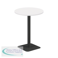 Jemini Origin 800mm High Table White/Black KF800365