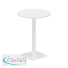 Jemini Origin 800mm High Table White/White KF800368