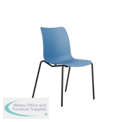 Jemini Flexi 4 Leg Chair Blue KF80399