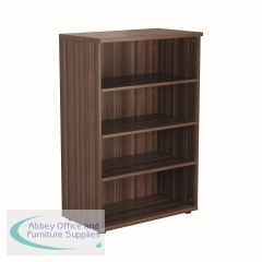 Jemini Wooden Bookcase 800x450x1600mm Dark Walnut KF810506
