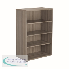 Jemini Wooden Bookcase 800x450x1600mm Grey Oak KF810513