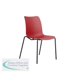 Jemini Flexi 4 Leg Chair Red KF81065