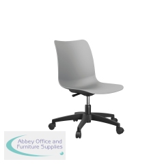 Flexi Swivel Chair 630x530x825-935mm Grey KF81075