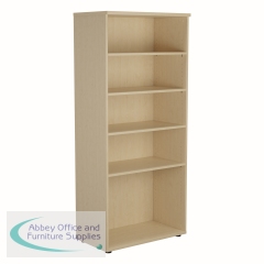 Jemini Wooden Bookcase 800x450x1800mm Maple KF811008