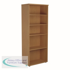 Jemini Wooden Bookcase 800x450x2000mm Nova Oak KF811183