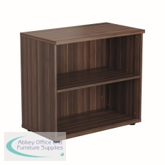 Jemini Wooden Bookcase 800x450x730mm Dark Walnut KF811329