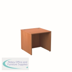 Jemini Reception Modular Straight Desk Unit 800x800x740mm Beech KF816463