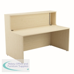 Jemini Reception Unit 1400x800x740mm Maple KF818214