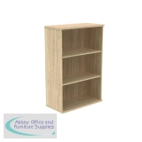 Polaris Bookcase 2 Shelf 800x400x1204mm Canadian Oak KF821056