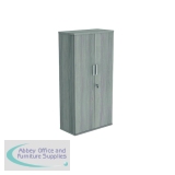 Polaris Cupboard Lockable 800x400x1592mm Alaskan Grey Oak KF821360