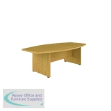 Avior Executive Boardroom Meeting Table 2400x1250x750mm Nova Oak KF821915