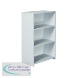 KF822103 - Serrion Premium Bookcase 750x400x1200mm White KF822103