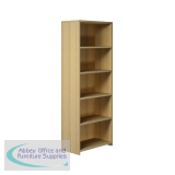 KF822158 - Serrion Premium Bookcase 750x400x2000mm Ferrera Oak KF822158