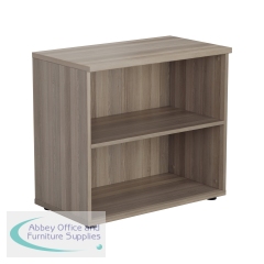 Jemini Wooden Bookcase 800x450x730mm Grey Oak KF822591