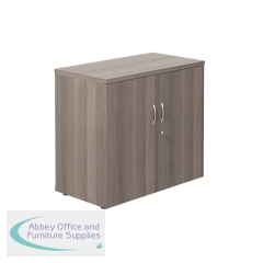 Jemini Wooden Cupboard 800x450x730mm Grey Oak KF822901
