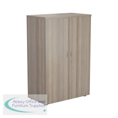 Jemini Wooden Cupboard 800x450x1200mm Grey Oak KF822931