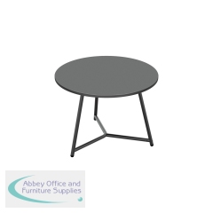 Jemini Trinity Low Table 800x800x435mm Black/Black KF823575