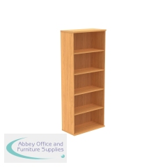 Astin Bookcase 4 Shelves 800x400x1980mm Norwegian Beech KF823728
