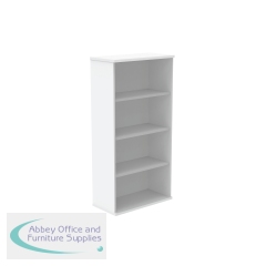 Astin Bookcase 3 Shelves 800x400x1592mm Arctic White KF823810