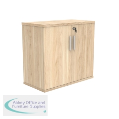 Astin 2 Door Cupboard Lockable 800x400x730mm Canadian Oak KF823933
