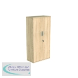 Astin 2 Door Cupboard Lockable 800x400x1592mm Canadian Oak KF823964