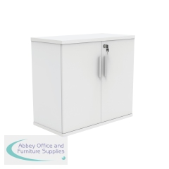 Astin 2 Door Cupboard Lockable 800x400x730mm Arctic White KF823988