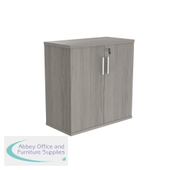 Astin 2 Door Cupboard Lockable 800x400x816mm Alaskan Grey Oak KF824046