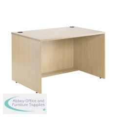 Jemini Reception Modular Straight Desk Unit 1200x800x740mm Maple KF840167